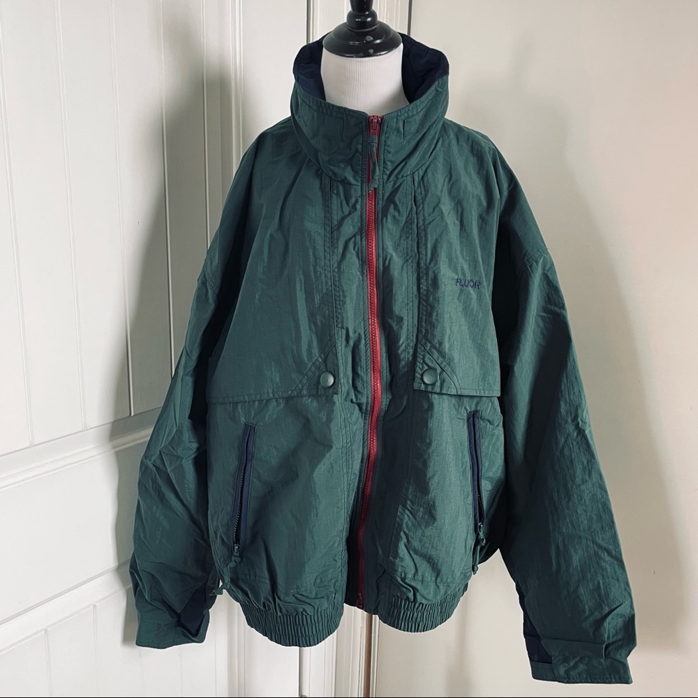 Retro 80’s FLUOR windbreaker